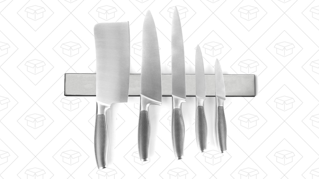 Estilo Stainless Steel Magnetic Knife Bar 15 3/4 Inch | $12 | Amazon